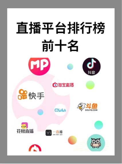 十大直播平台排行榜有哪些