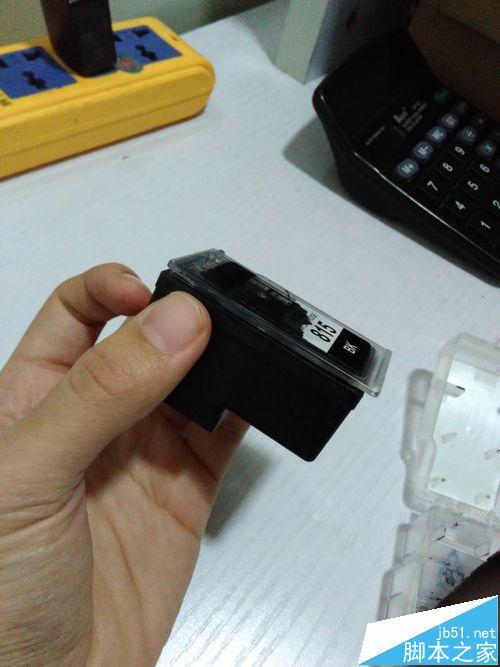墨盒盖子撬开合不上