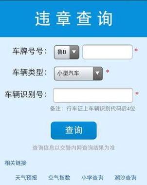 福建交警网违章查询官网截图2