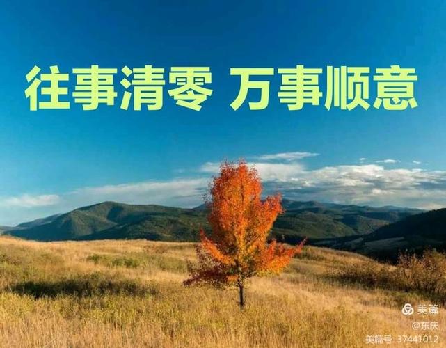 往事清零万事顺意是什么意思