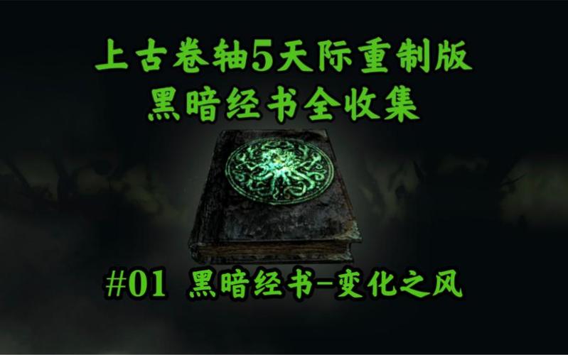 上古卷轴5黑暗经书一共几本