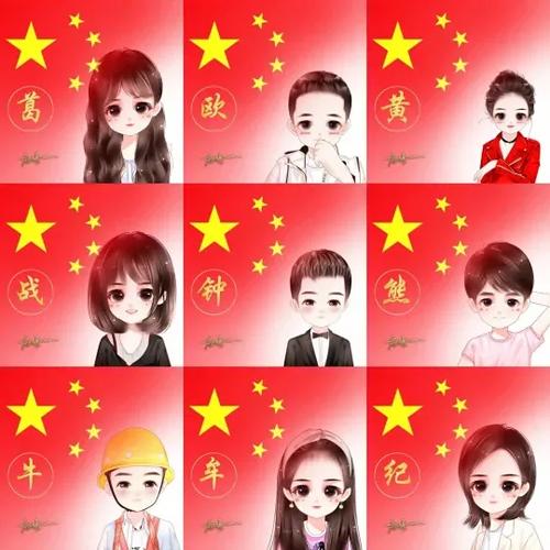带小红旗的微信头像截图3