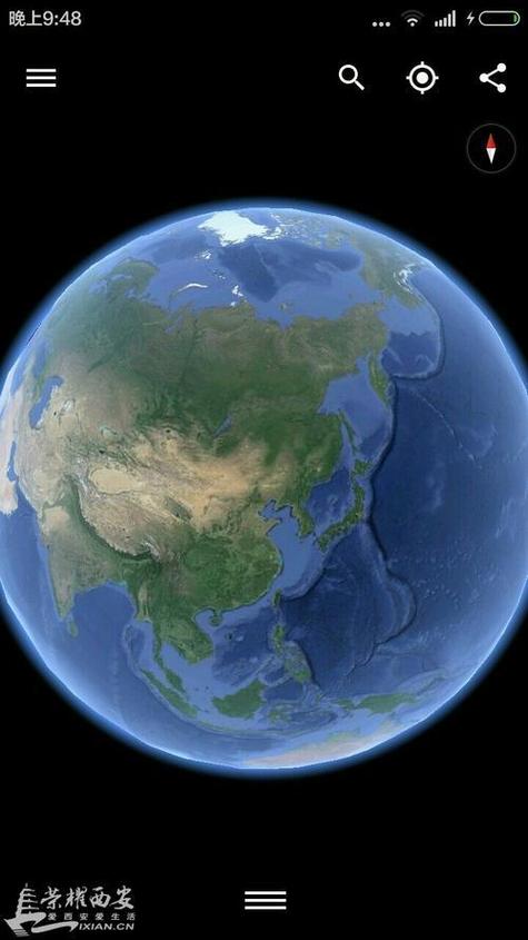 旧版本谷歌地球截图2