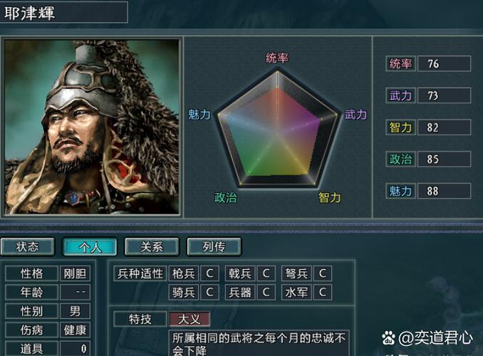 三国志11英雄集结开局在野武将