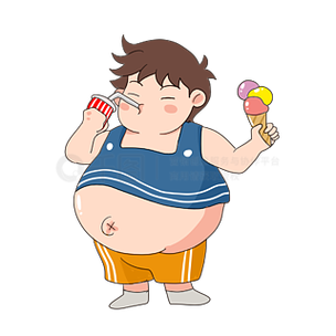二次元暴饮暴食吃成大胖子截图2