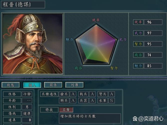 三国志11程普的武器