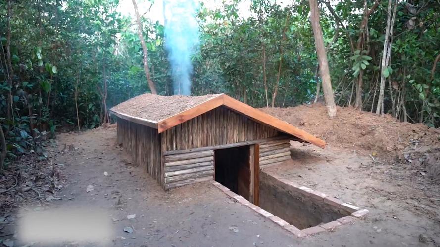 野外建房子视频