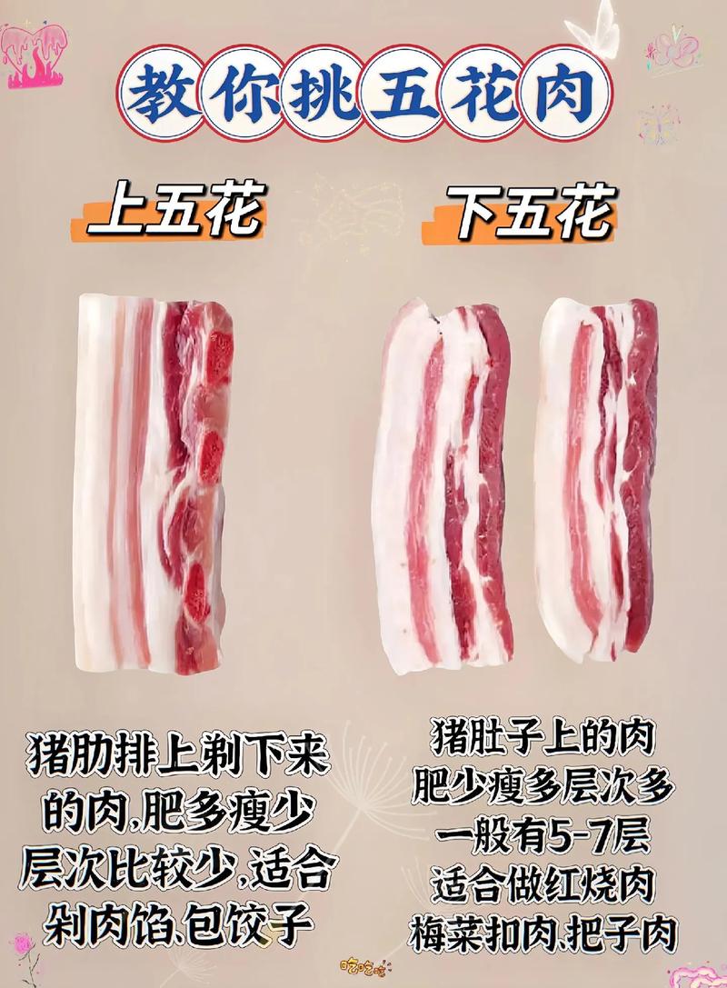 买五花肉是上五花好还是下五花好