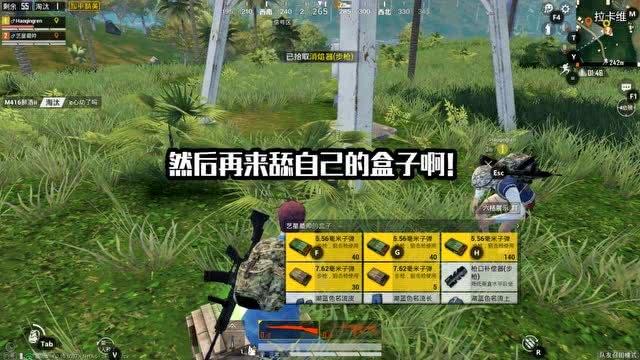 和平精英为什么舔不了盒子