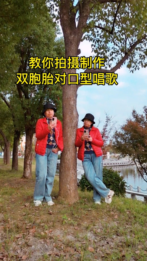 视频一半人脸一半歌词怎么拍