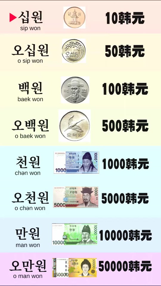15600韩币等于多少人民币