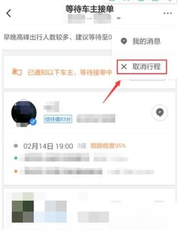 滴滴顺风车立即同行后可以取消吗