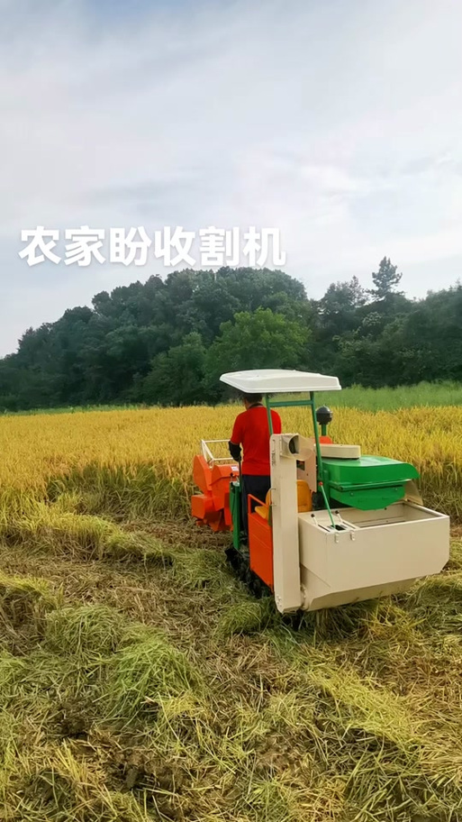 农家盼小型收割机