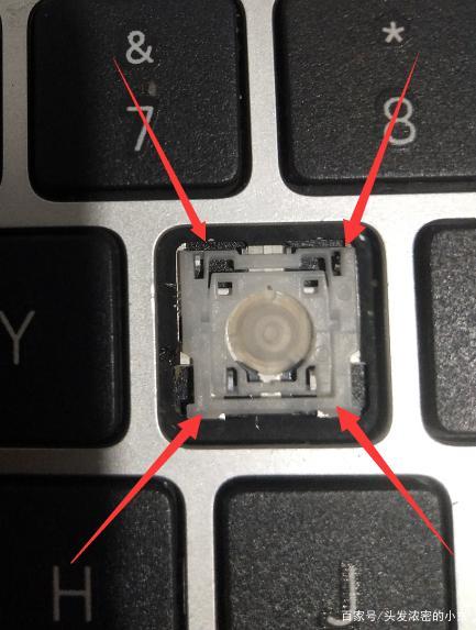 键盘上的按钮如何拆卸