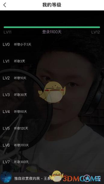 QQ音乐怎么升级等级