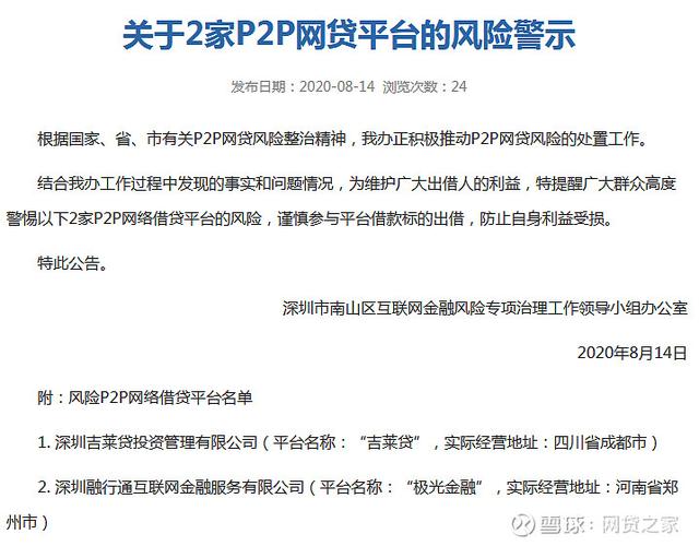 p2p类网贷行为查询可能存在风险