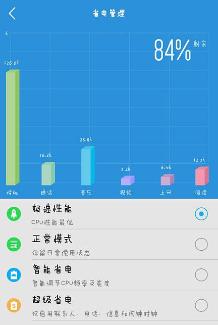 vivo系统待机耗电截图2