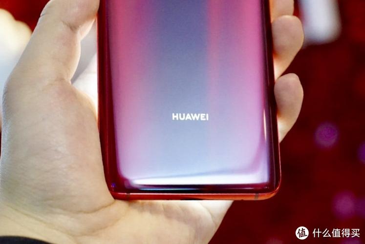 华为手机屏上红蓝快