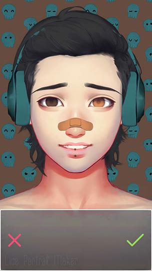 Live portrait maker