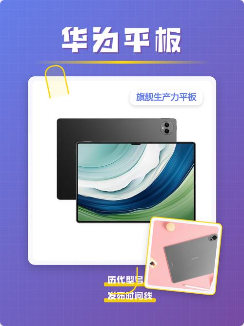 华为历代平板发布时间