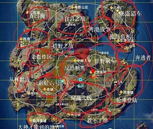 荒野行动技巧和思路