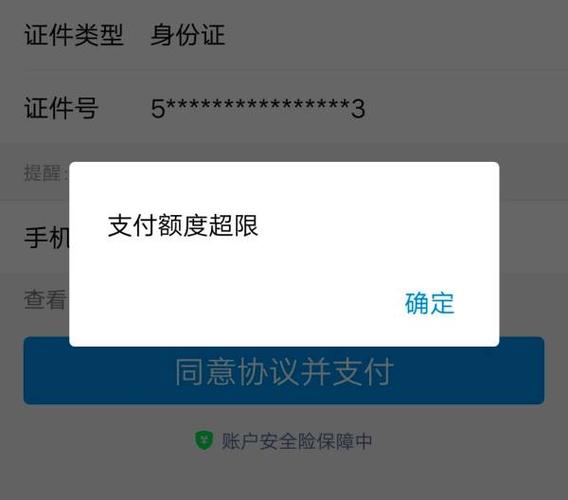 支付宝限额查看标准截图3