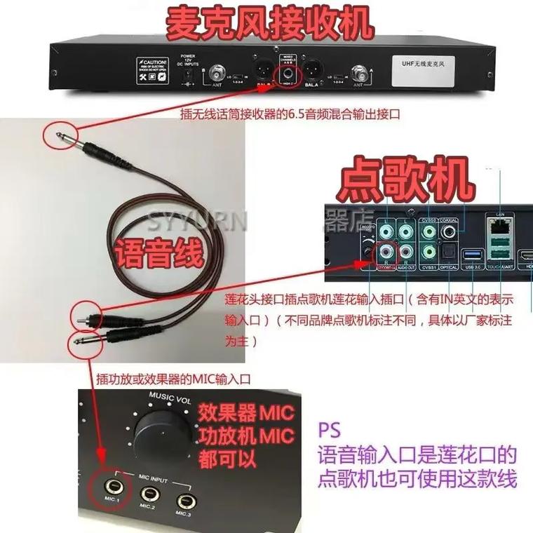 音创点歌机话筒怎么不响