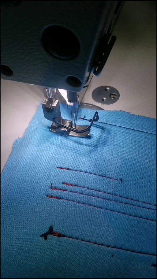 缝纫机底线打结成团