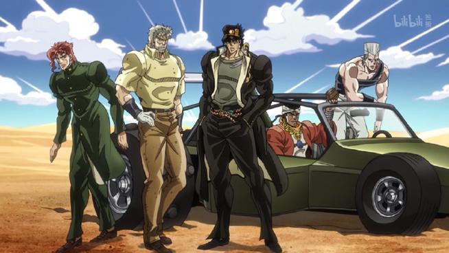 jojo的奇妙冒险第三部观看