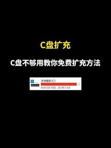 想给c盘扩容截图3