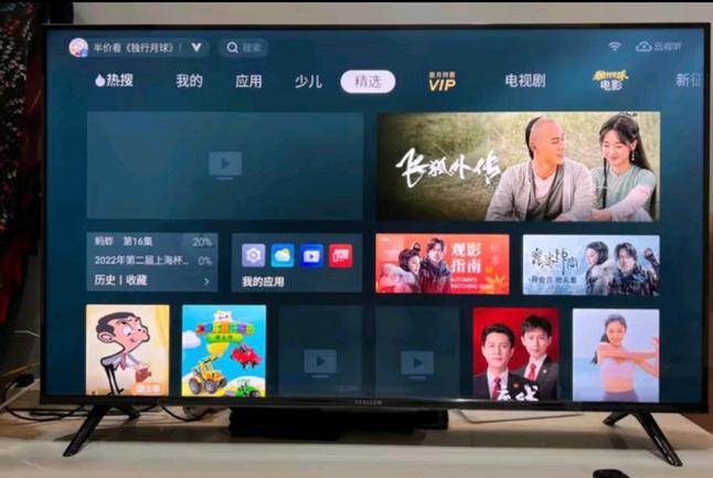 4k电视用锅盖看清晰吗