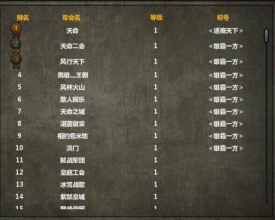 好听的公会名称截图3