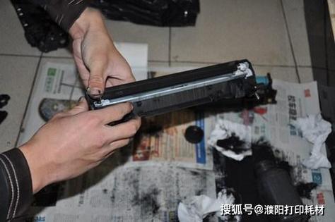 惠普打印机加墨粉步骤图解