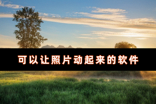 怎样让拍的照片会动