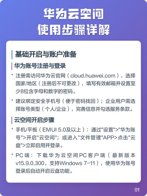华为云空间不是华为手机怎么用