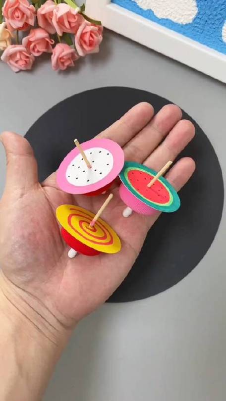 自制拉线陀螺
