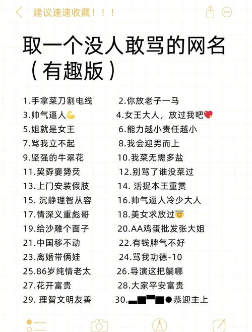 桀骜不驯又霸气的网名