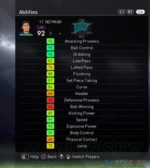 pes2018一球成名涨能力