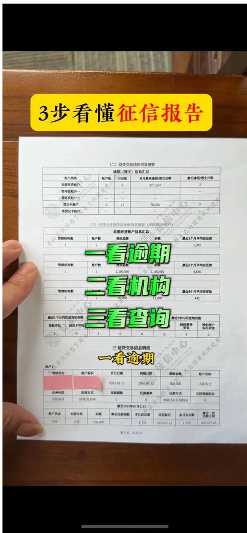 征信报告提现什么