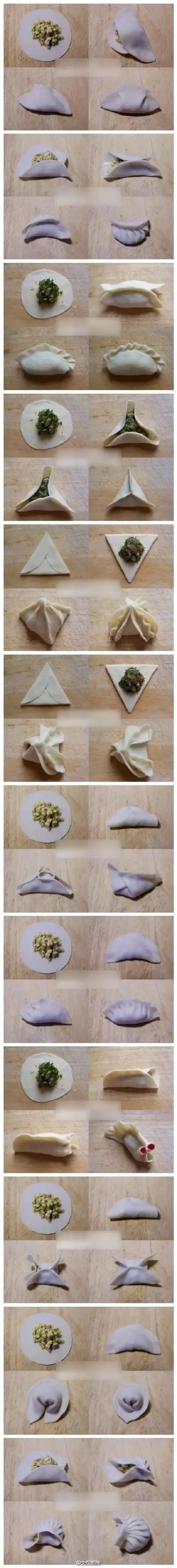 包饺子的方法视频教程
