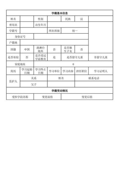 学校发过来的电子表格怎么填