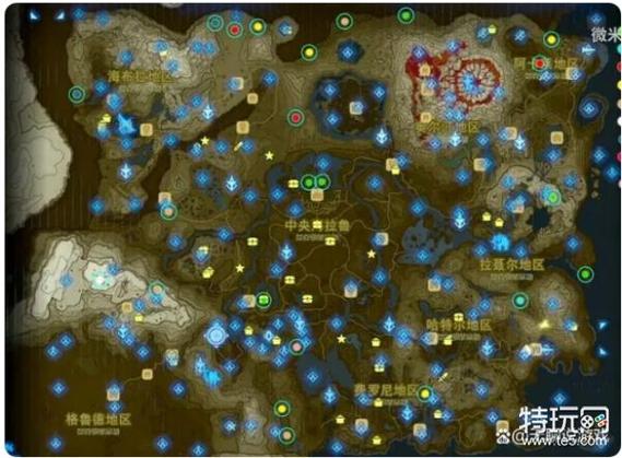 荒野之息全神庙位置截图2