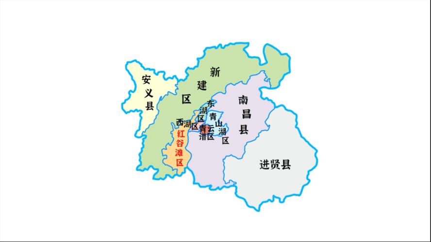 江西南昌地图全图