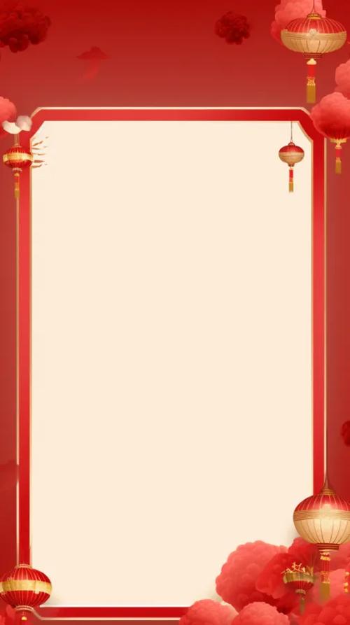 vcr新年边框