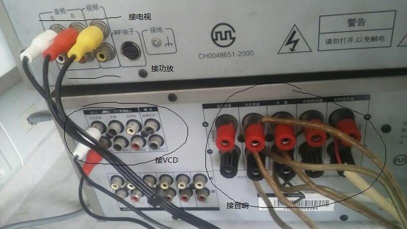 电视机与功放音响连接