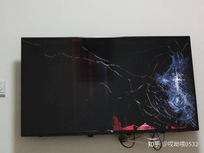 小米电视送过来屏幕碎了