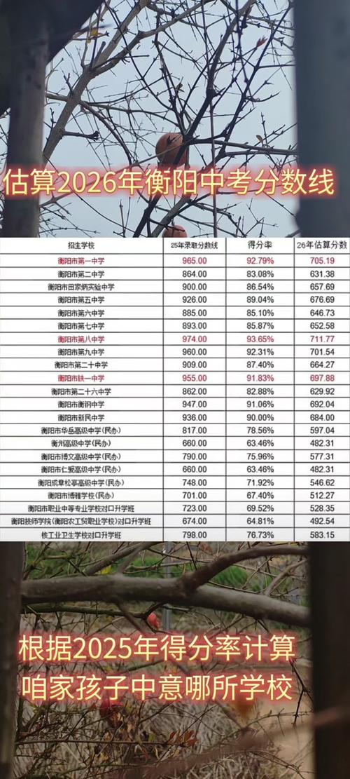 2026初三中考录取线