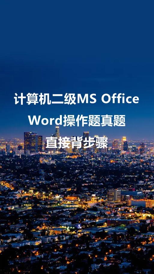 MS Office考试视频