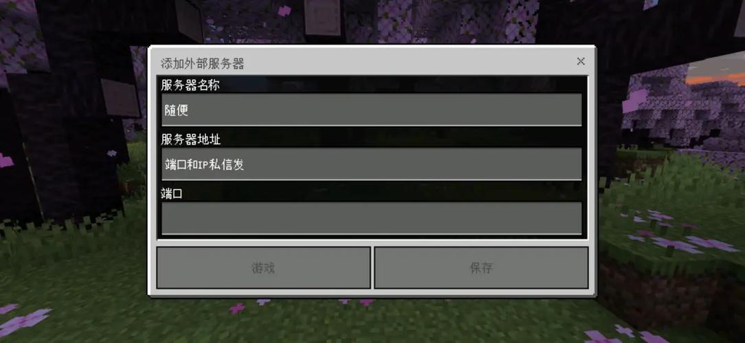 我的世界进入服务器怎么登录