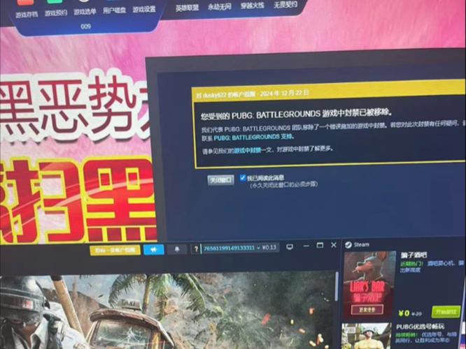 pubg内部解封